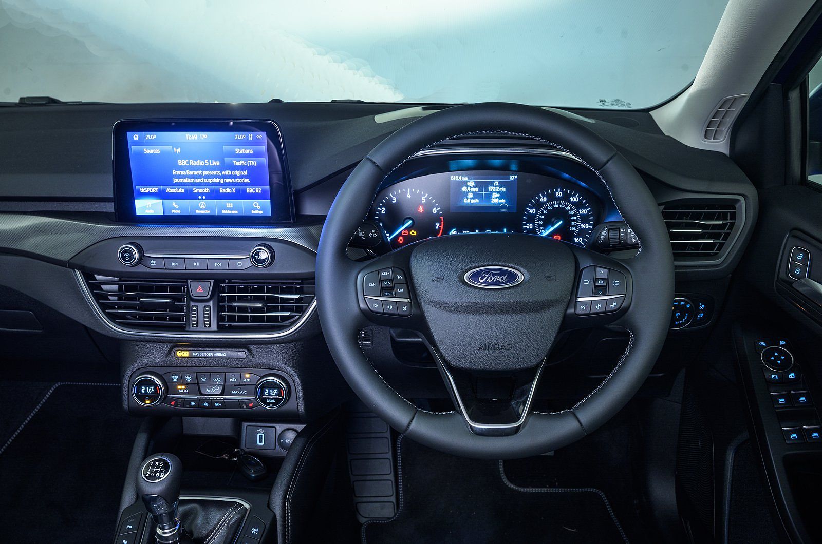 2020 Ford Focus dashboard