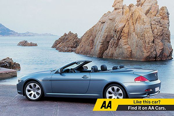 BMW 4 Series Convertible parked