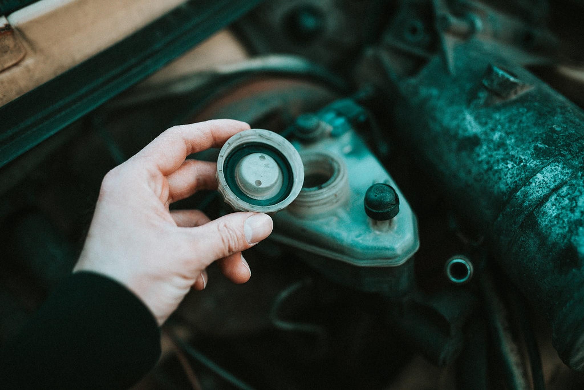 Pre-purchase inspection of a used car